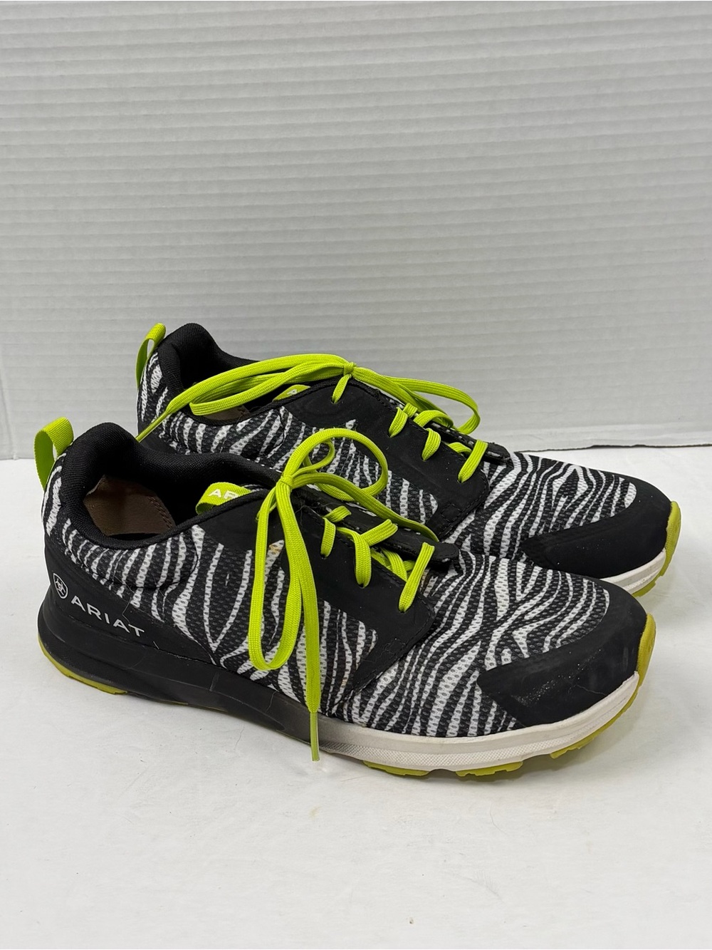 Ariat Zebra Print Sneakers Sz 8